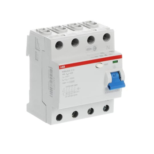 F204 A S-40/0.5 Residual Current Circuit Breaker 4P Type A 500 mA
