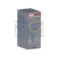 CR-P230AC1 Pluggable interface relay 1c/o, A1-A2=230VAC, 250V/16A