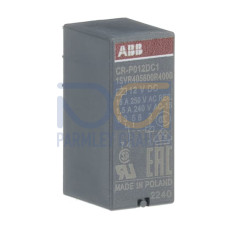CR-P012DC1 Pluggable interface relay 1c/o, A1-A2=12VDC, 250V/16A