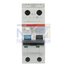 DS201 B16 AC30 Residual Current Circuit Breaker with Overcurrent Protection