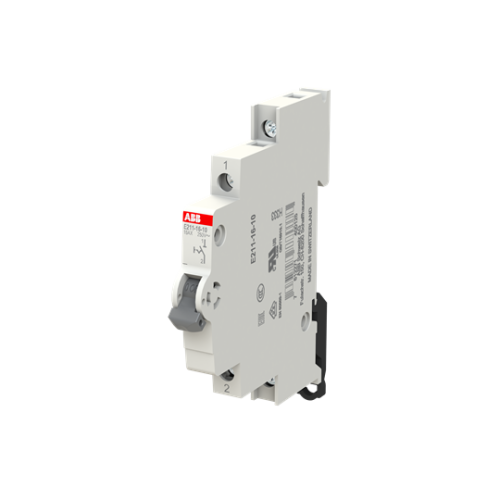 ON-OFF Switch, 16 A, acc. to EN 250/400 V AC, 1NO, El. Color: Grey, MW: 0.5