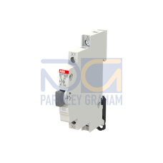 Luminous Pushbutton, 16 A, acc. to EN 250 V AC, 1NC, El. Color: Grey, 1LED, White, MW: 0.5