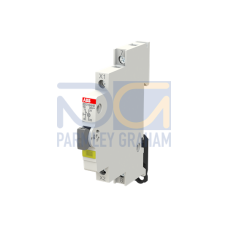 Luminous Pushbutton, 16 A, acc. to EN 250 V AC, 1NC, El. Color: Grey, 1LED, Yellow, MW: 0.5