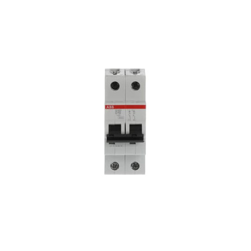 2-Pole, Type D 6kA, 10A