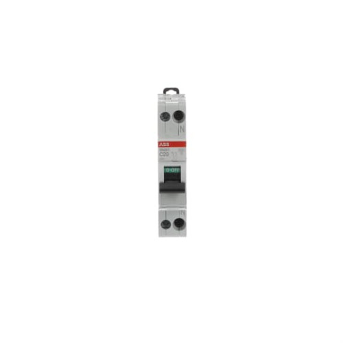 SN201-C20 Miniature circuit breaker - 1+NP - C - 20 A