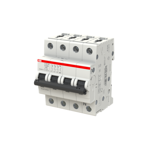 S203-Z0.5NA Miniature Circuit Breaker - 3+NP - Z - 0.5 A