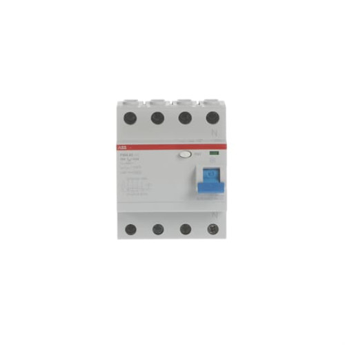 F204 AC-25/0.5 Residual Current Circuit Breaker 4P Type AC 500 mA