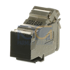 Universal module Cat 6a Bus (jack) RJ45 8(8) metal clad