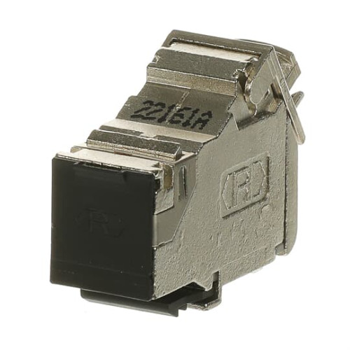 Universal module Cat 6a Bus (jack) RJ45 8(8) metal clad