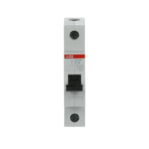 SH201-C10 Miniature Circuit Breaker - 1P - C - 10 A