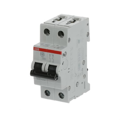 2-Pole, Type D 6kA, 40A