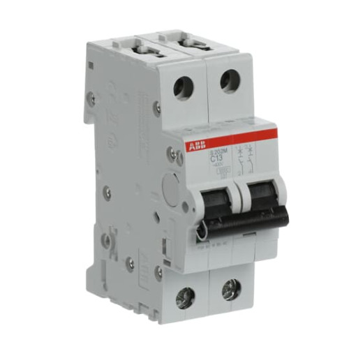 S202M-C13 Miniature Circuit Breaker - 2P - C - 13 A
