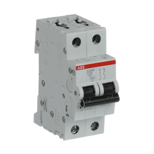 2-Pole, Type C 10kA, 20A