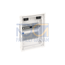 UK624MB Multimedia unit , Flush-/ hollow wall mounting, 24 modules, 2 row(s), IP30,  Door: Without Door, Dimensions: 472 mm x 362 mm x 97 mm