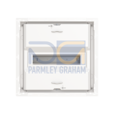 UK612NB Consumer unit , Flush-/ hollow wall mounting, 12 modules, 1 row(s), IP30,  Door: Without Door, Dimensions: 347 mm x 362 mm x 97 mm