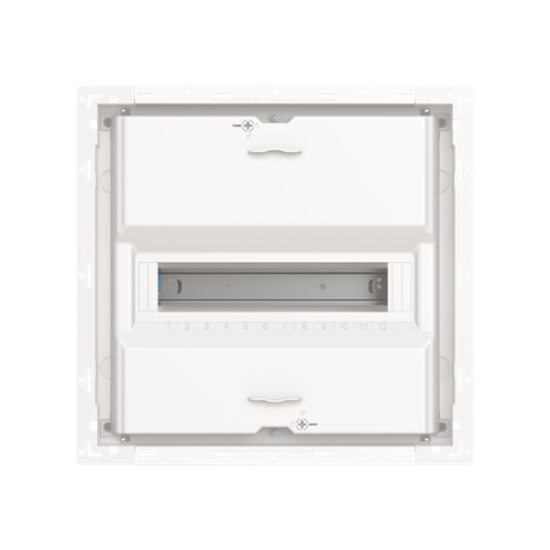 UK612NB Consumer unit , Flush-/ hollow wall mounting, 12 modules, 1 row(s), IP30,  Door: Without Door, Dimensions: 347 mm x 362 mm x 97 mm