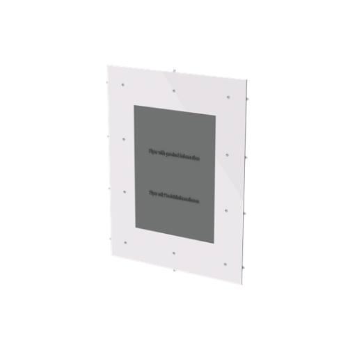 UZD620 Enclosure accessories , Angle profile, 24 modules, 2 row(s), IP30,  Door: Without Door, Dimensions: 352 mm x 469 mm x 6 mm