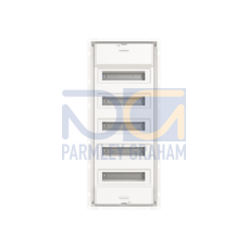 UK660NB Consumer unit , Flush-/ hollow wall mounting, 60 modules, 5 row(s), IP30,  Door: Without Door, Dimensions: 847 mm x 362 mm x 97 mm