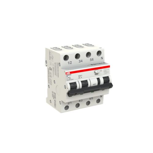 DS203NC C6 A100 Residual Current Circuit Breaker with Overcurrent Protection