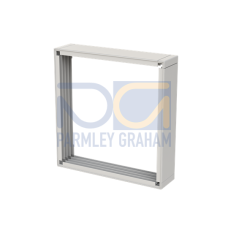 AP612 Enclosure accessories , 12 modules, 1 row(s), Dimensions: 372 mm x 384 mm x 90 mm