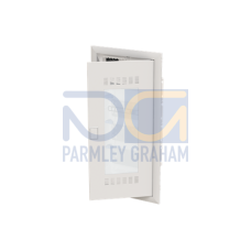 UK648MW Multimedia unit , Flush-/ hollow wall mounting, 48 modules, 4 row(s), IP30,  Door: Single, Dimensions: 747 mm x 384 mm x 97 mm