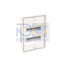 UK624EB Consumer unit , Flush-/ hollow wall mounting, 24 modules, 2 row(s), IP30,  Door: Without Door, Dimensions: 472 mm x 362 mm x 97 mm