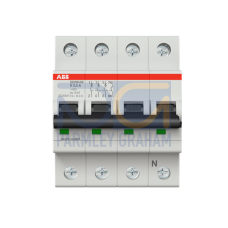 S203M-K0.5NA Miniature Circuit Breaker - 3+NP - K - 0.5 A