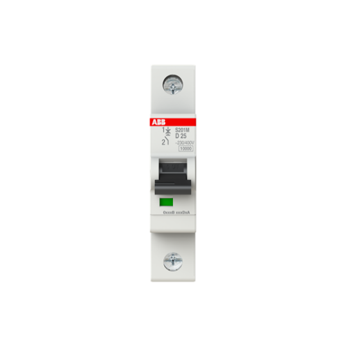 1-Pole, Type D 10kA, 25A