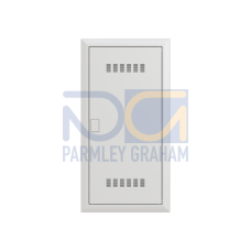 UK648MV Multimedia unit , Flush-/ hollow wall mounting, 48 modules, 4 row(s), IP30,  Door: Single, Dimensions: 747 mm x 384 mm x 97 mm