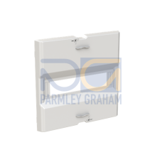 UZA612 Enclosure accessories , 12 modules, 1 row(s), IP2XC, Dimensions: 296 mm x 306 mm x 34 mm