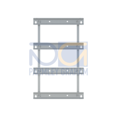 UZG648 Enclosure accessories , 48 modules, 4 row(s), Dimensions: 410 mm x 255 mm x 16 mm