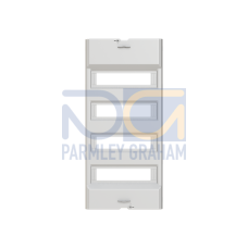 UZA648 Enclosure accessories , 48 modules, 4 row(s), IP2XC, Dimensions: 671 mm x 306 mm x 34 mm