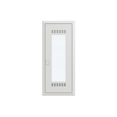 UK662CW Combi Unit , Flush-/ hollow wall mounting, 24 modules, 5 row(s), IP30,  Door: Single, Dimensions: 872 mm x 384 mm x 97 mm