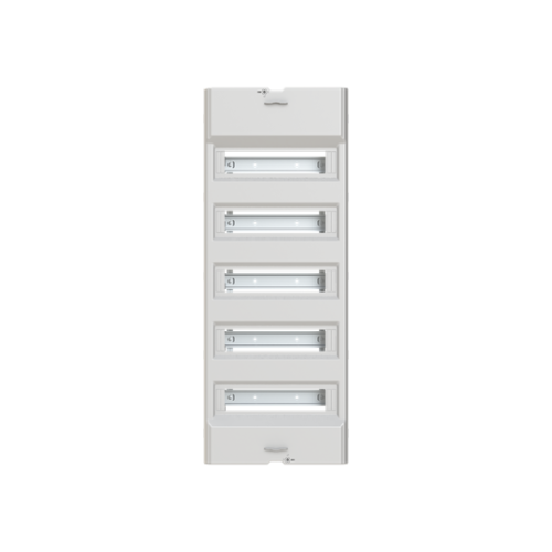 UZS660B Enclosure accessories , 60 modules, 5 row(s), IP2XC, Dimensions: 796 mm x 306 mm x 34 mm
