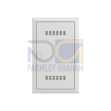 UK636MV Multimedia unit , Flush-/ hollow wall mounting, 36 modules, 3 row(s), IP30,  Door: Single, Dimensions: 622 mm x 384 mm x 97 mm