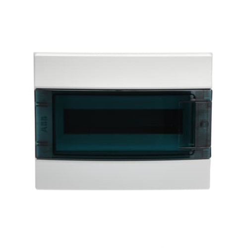 65P12X12 Consumer unit , Surface mounting, 12 modules, 1 row(s), IP65,  Door: Single, Plastic, Transparent, Dimensions: 250 mm x 320 mm x 155 mm