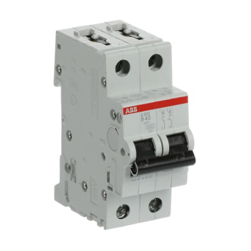 S202-B40 Miniature Circuit Breaker - 2P - B - 40 A