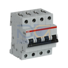 S204-D6 Miniature Circuit Breaker - 4P - D - 6 A