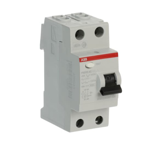 FH202 AC-40/0.03 Residual Current Circuit Breaker 2P Type AC 30 mA