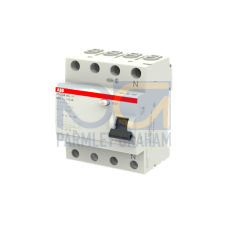 FH204 AC-63/0.1 Residual Current Circuit Breaker 4P Type AC 100 mA