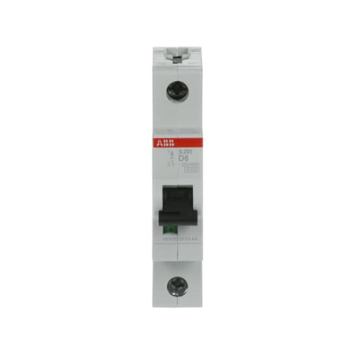 1-Pole, Type D 6kA, 6A
