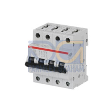 S204-C50 Miniature Circuit Breaker - 4P - C - 50 A