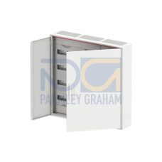 CA35R ComfortLine Compact distribution board, Surface mounting, 144 SU, Isolated (Class II), IP44, Rows: 4, 800 mm x 800 mm x 160 mm