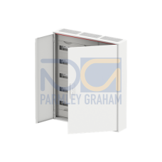 CA36R ComfortLine Compact distribution board, Surface mounting, 180 SU, Isolated (Class II), IP44, Rows: 5, 950 mm x 800 mm x 160 mm