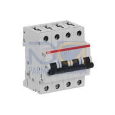 S204-D10 Miniature Circuit Breaker - 4P - D - 10 A
