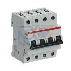 S204-C63 Miniature Circuit Breaker - 4P - C - 63 A
