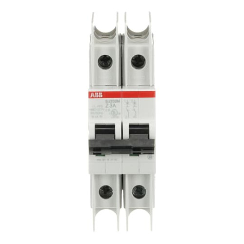 SU202M-Z3 Miniature Circuit Breaker - 2P - Z - 3 A