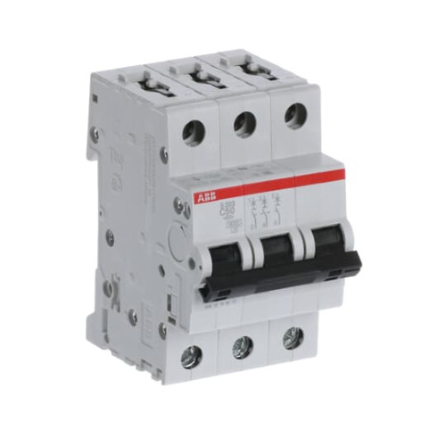 3-Pole, Type C 6kA, 50A