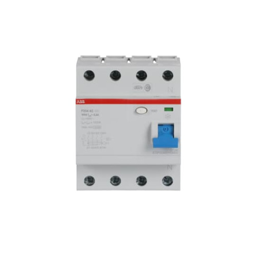 F204 AC-100/0.3 Residual Current Circuit Breaker 4P Type AC 300 mA