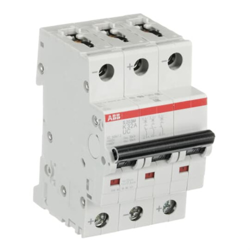 S203M-K32UC Miniature Circuit Breaker - 3P - K - 32 A